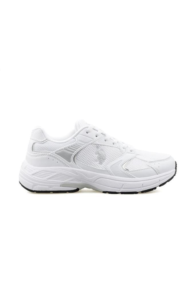 U.S POLO ASSN. FELIX WMN BEYAZ A GRI KADIN SNEAKER