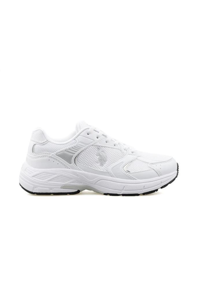 U.S POLO ASSN. FELIX WMN 4FX BEYAZ A GRI KADIN SNEAKER