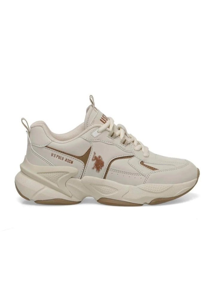 U.S. POLO ASSN. 6F ISABELLA 6PR BEJ KADIN SNEAKER