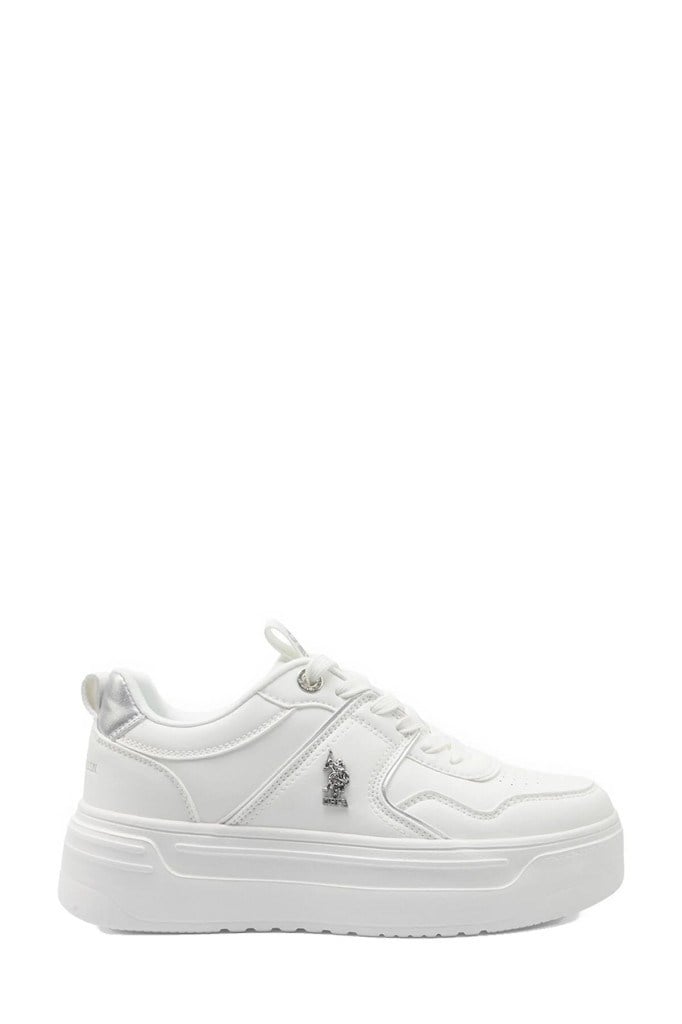 U.S. POLO ASSN. 6P CLARKE 6FX BEYAZ KADIN SNEAKER