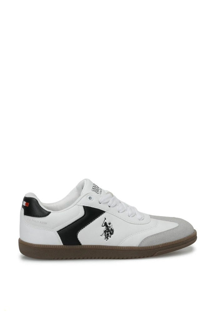 U.S. POLO ASSN. 6F SORE PU 6PR BEYAZ SIYAH KADIN SNEAKER