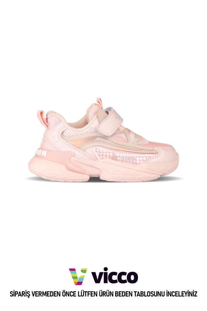 VİCCO 346.24Y.126 PUDRA ÇOCUK SNEAKER
