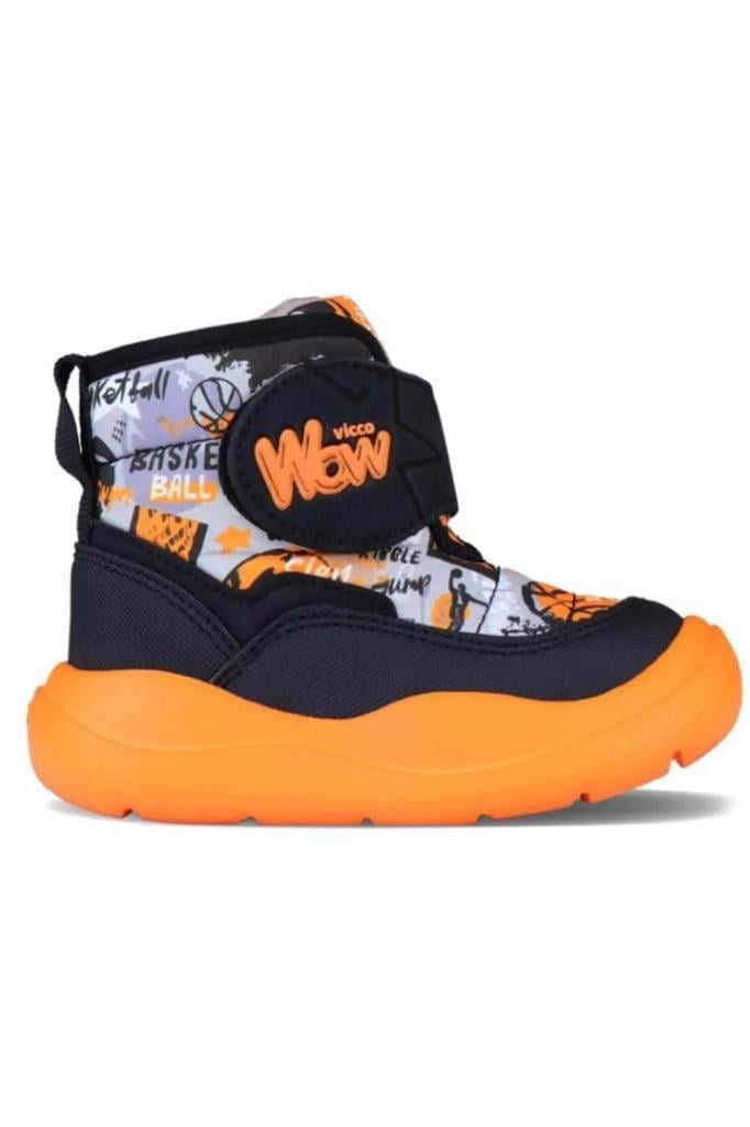 VİCCO 943.23K.367 SIYAH-TURUNCU ÇOCUK BOT
