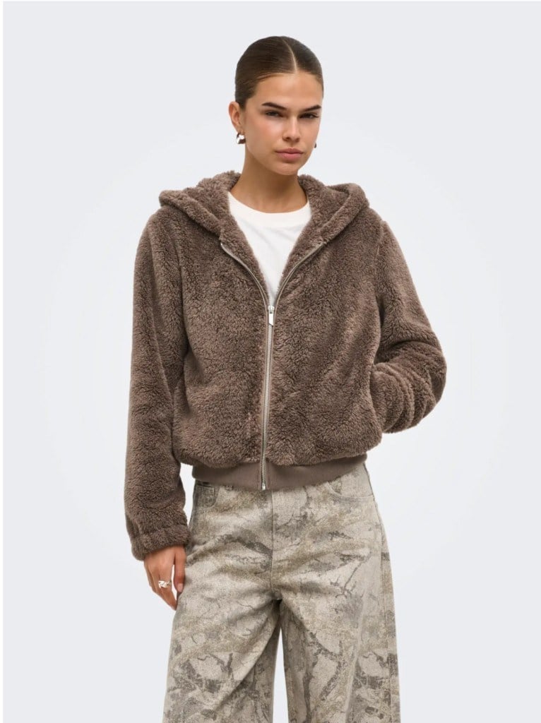 Wanna Contact Sherpa Jkt Walnut Kadın Ceket 15300635