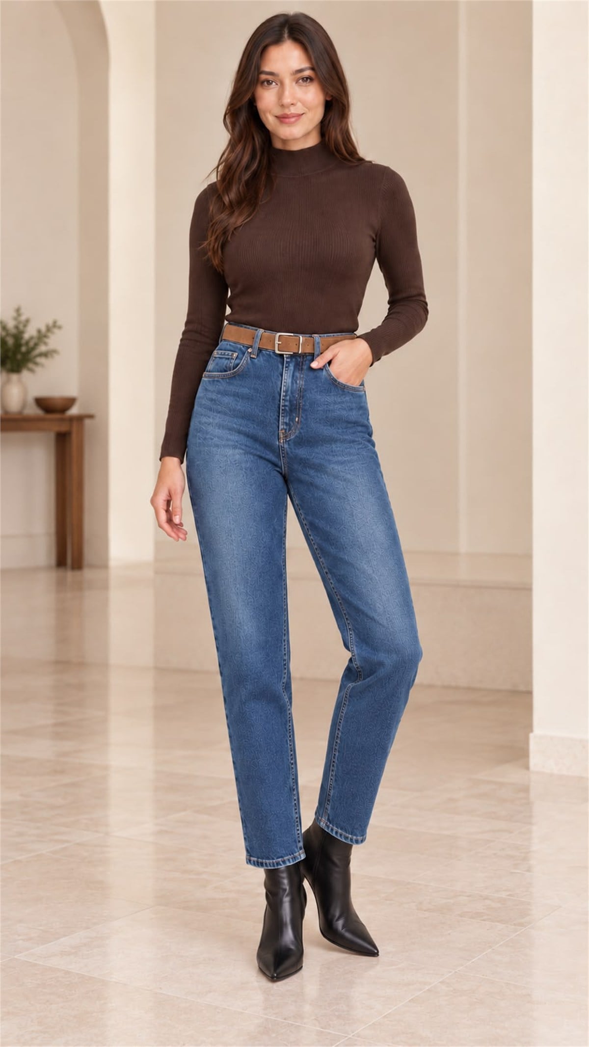Baggy Jean Lacivert
