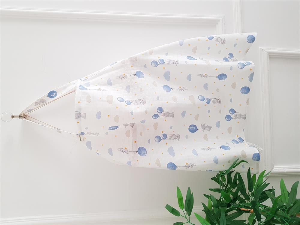 Balonlu Konforlu Balenli Emzirme Önlüğü , Örtüsü - 70x100 Cm , Anne Bebek