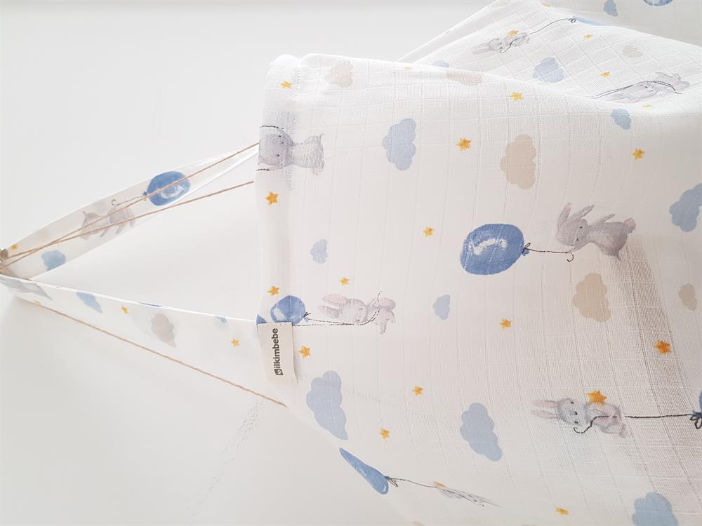 Balonlu Konforlu Balenli Emzirme Önlüğü , Örtüsü - 70x100 Cm , Anne Bebek