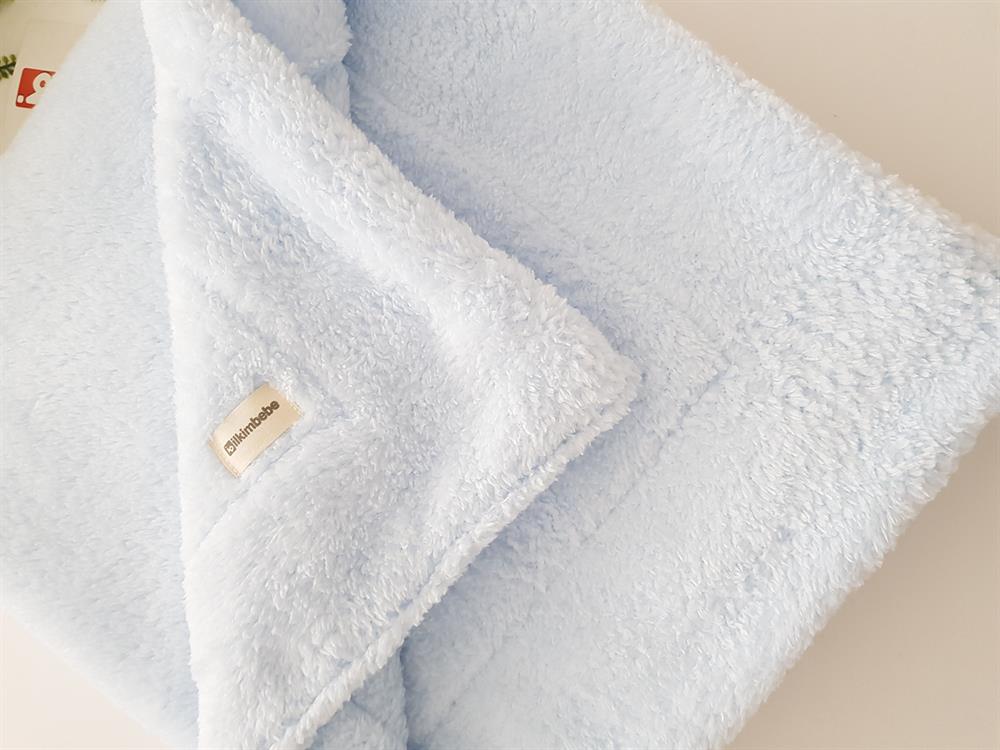 Çift Katlı Welsoft Bebek Battaniyesi 85x90 - Welsoft Battaniye