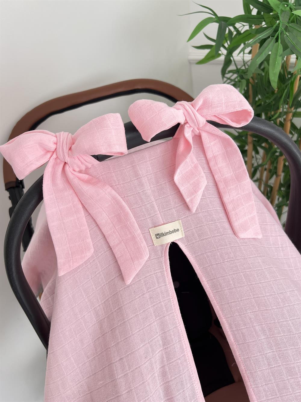 Dantelli Müslin Puset Örtüsü , Çift Kat Müslin Battaniye