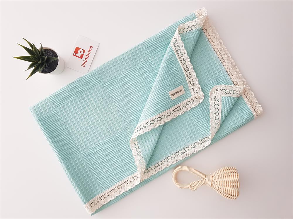 Dantelli Pike Bebek Battaniyesi 85x90