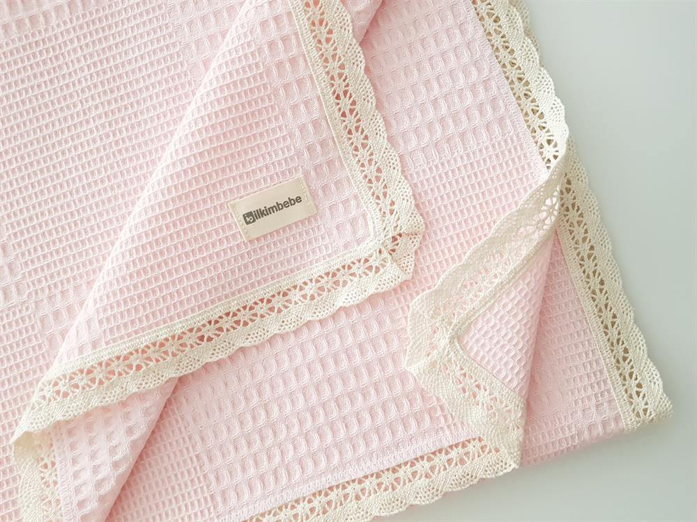 Dantelli Pike Bebek Battaniyesi 85x90