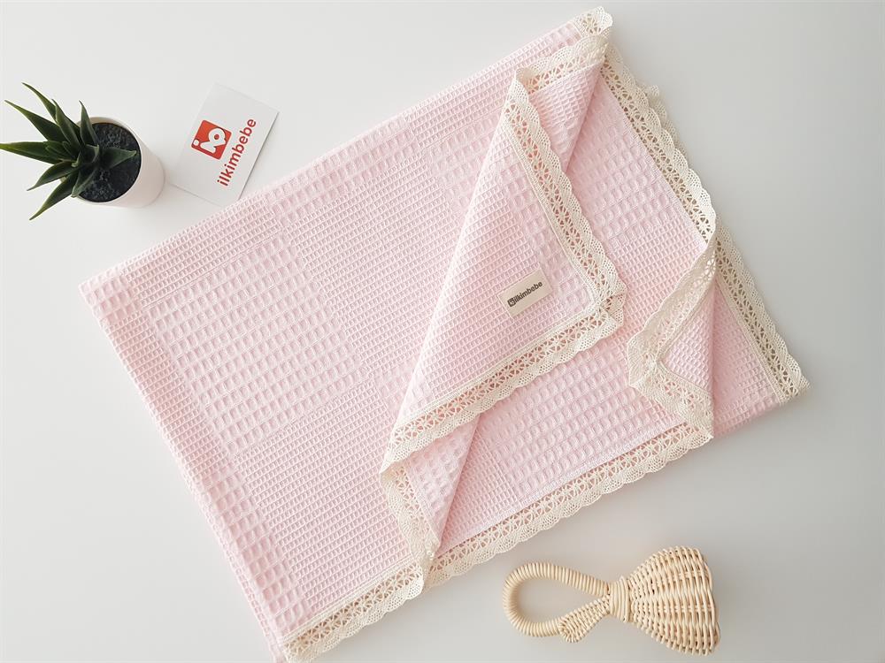 Dantelli Pike Bebek Battaniyesi 85x90