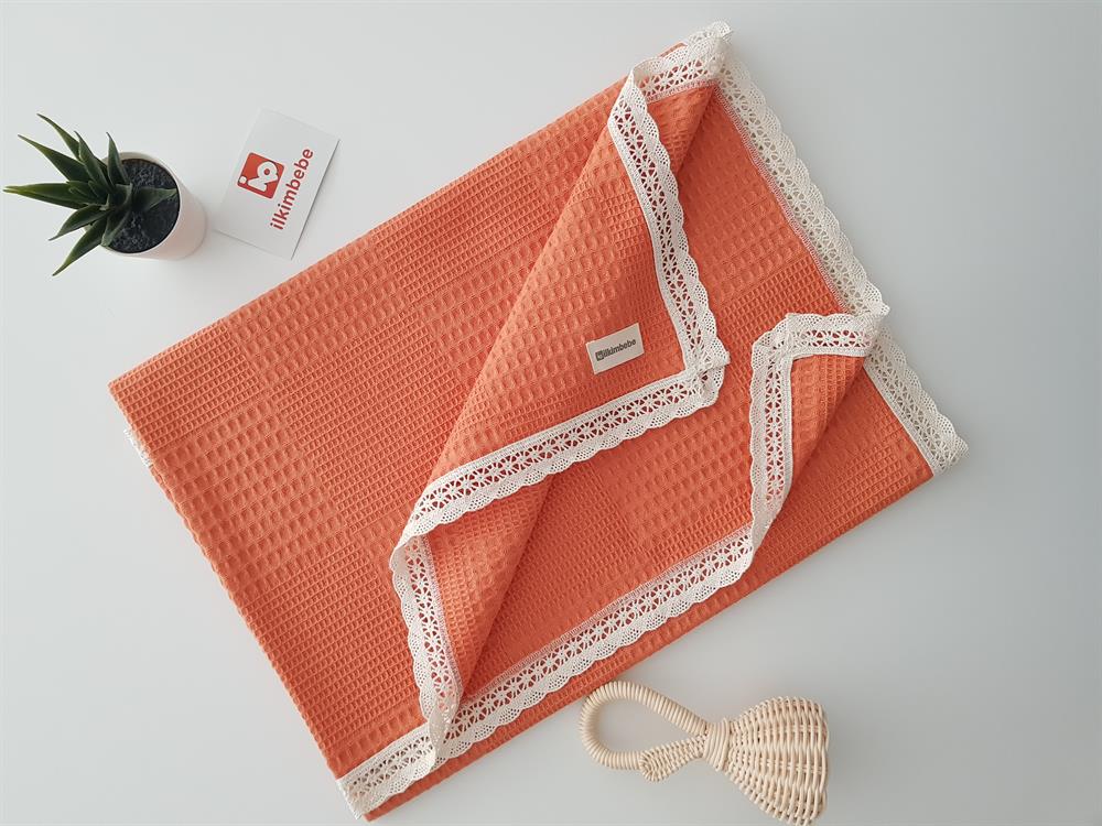 Dantelli Pike Bebek Battaniyesi 85x90