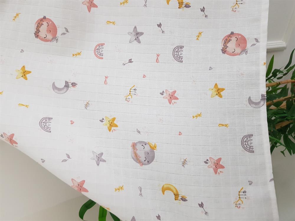 Dolunay Konforlu Balenli Emzirme Önlüğü , Örtüsü - 70x100 Cm , Anne Bebek