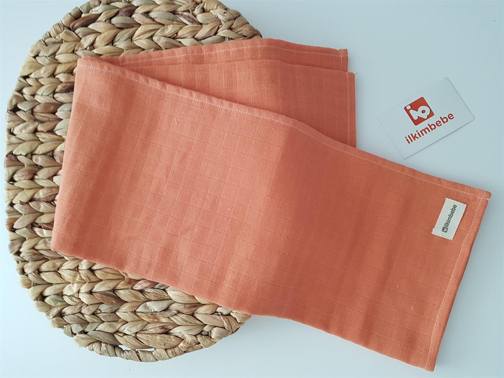 Gökkuşağı 2li Bebek Pazen-Müslin Battaniyesi 85x90 , Diş Kaşıyıcı , Emzik Askısı