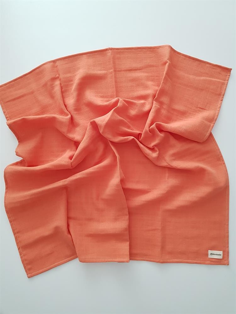 Gökkuşağı 2li Bebek Pazen-Müslin Battaniyesi 85x90 , Diş Kaşıyıcı , Emzik Askısı