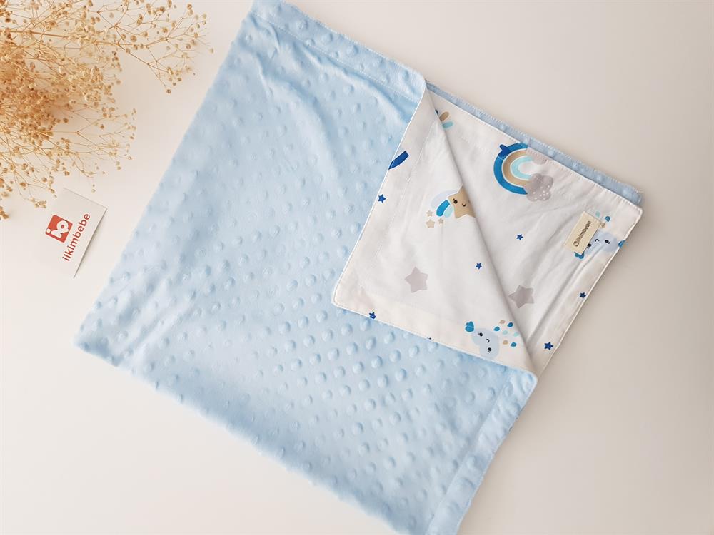 Gökkuşağı Nohut Bebek Battaniye 85x90
