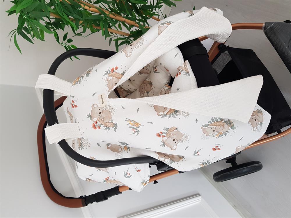 Koala Çift Katlı Puset Örtüsü , Puset Minderi - BATTANİYE&ALT AÇMA