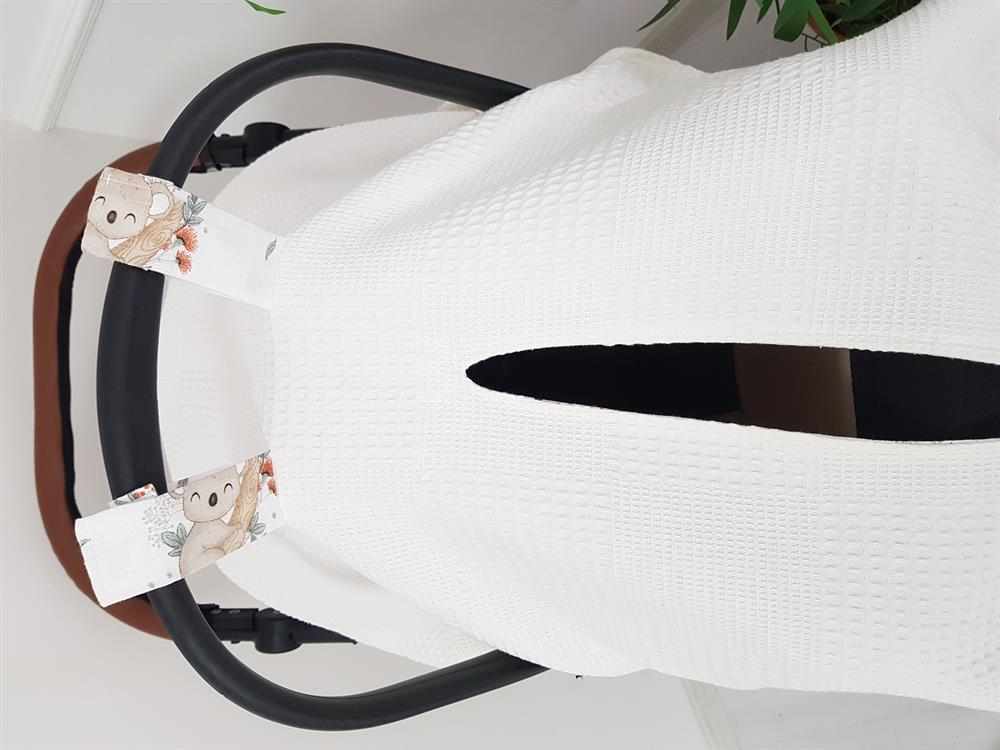 Koala Çift Taraflı Bebek Puset Örtüsü