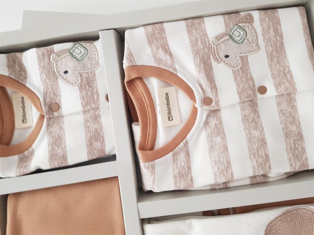 Midilli 10lu Yenidoğan Bebek Hastane Çıkışı Seti