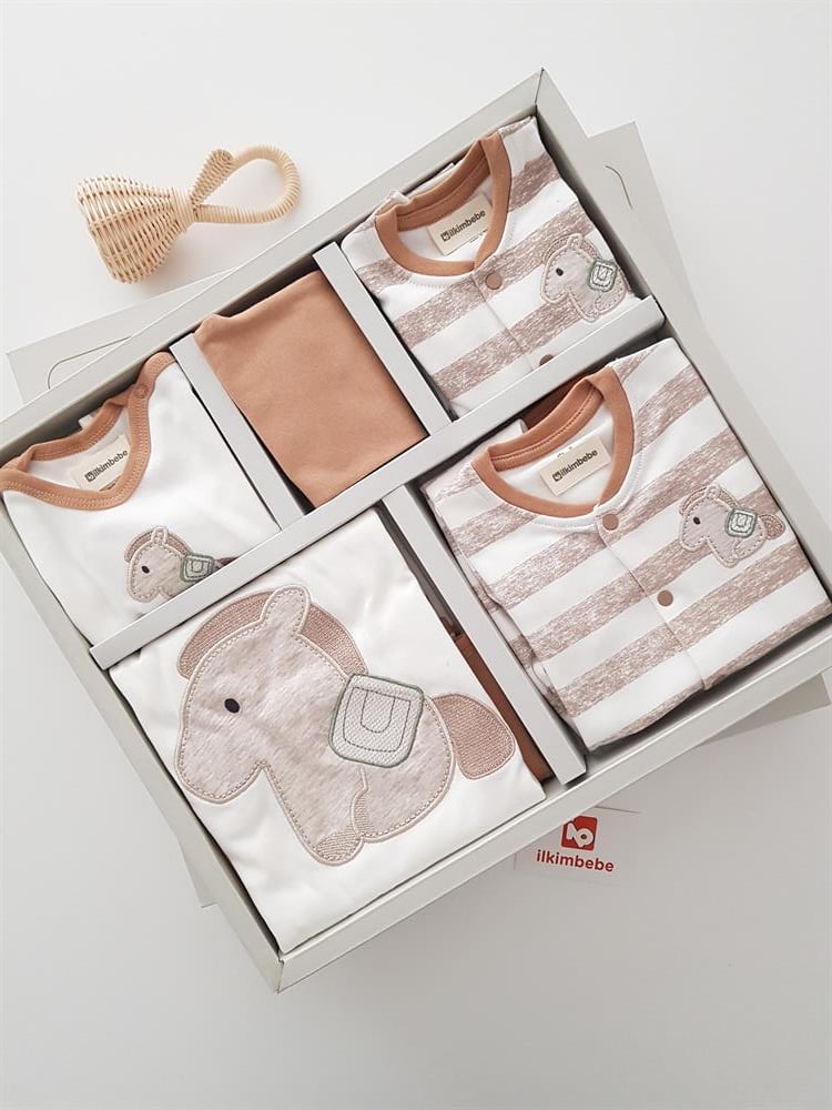 Midilli 10lu Yenidoğan Bebek Hastane Çıkışı Seti