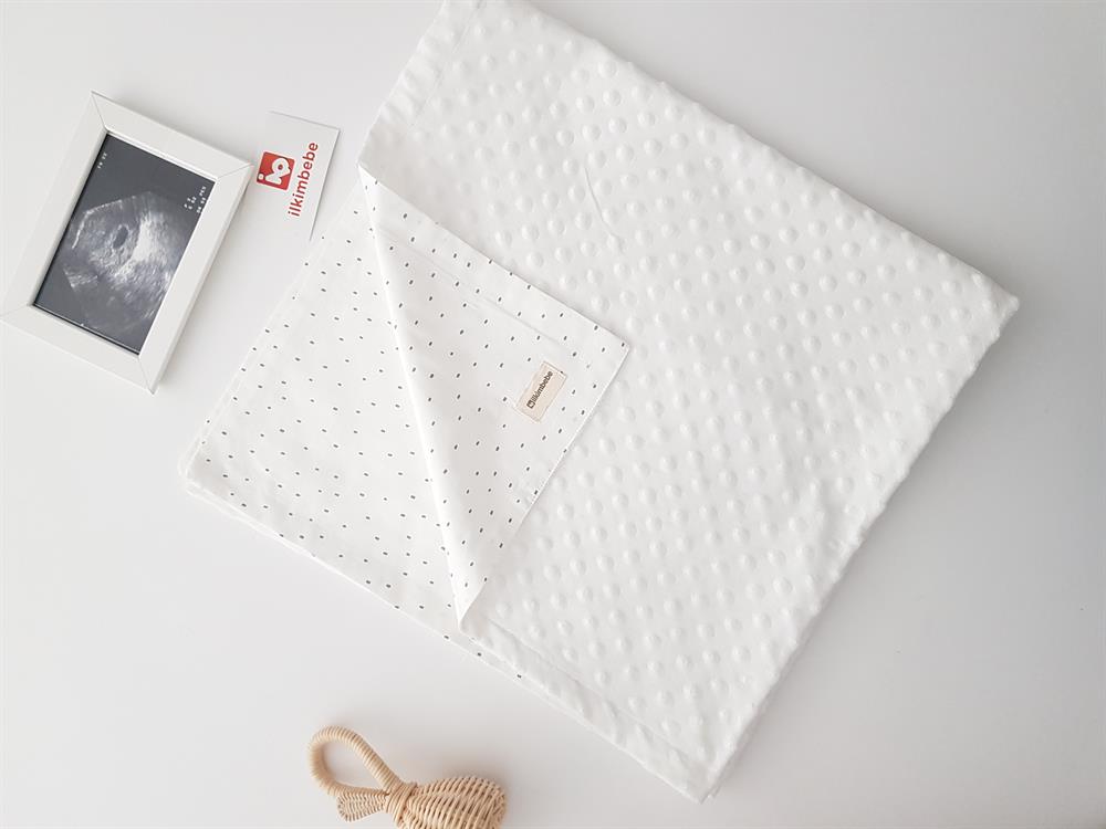 Noktalı Nohut Bebek Battaniye 85x90