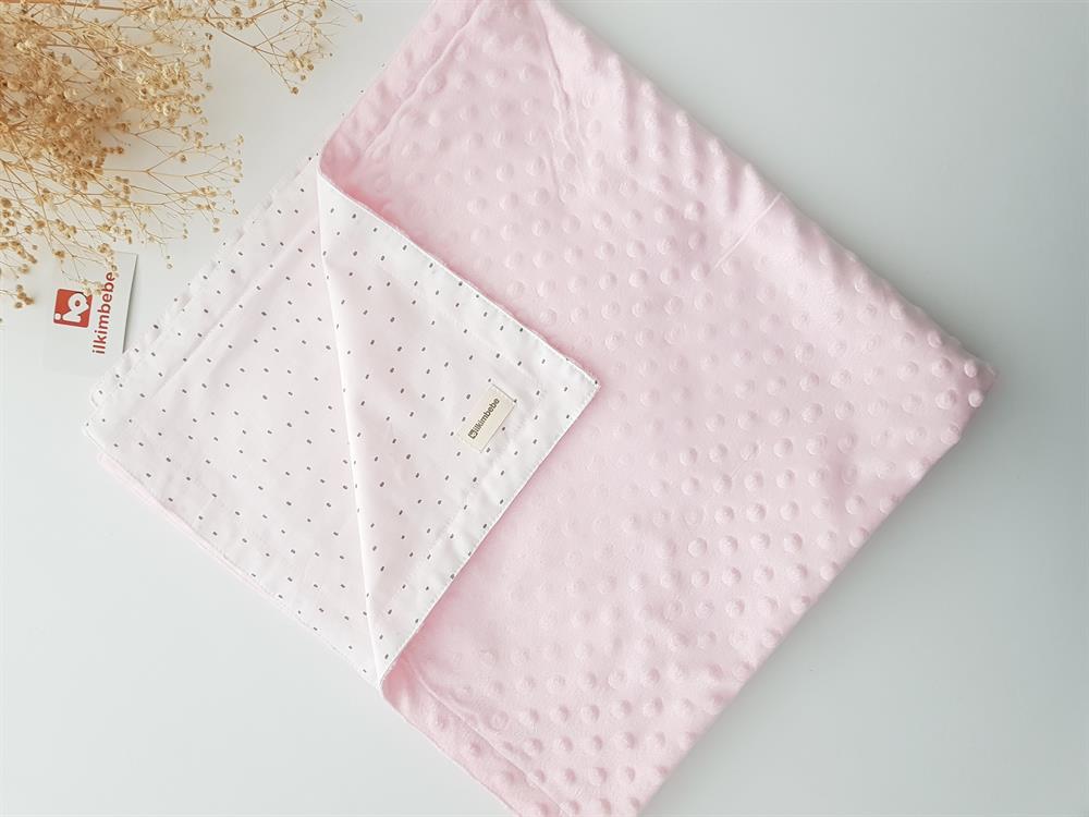 Noktalı Nohut Bebek Battaniye 85x90