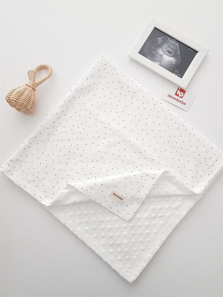 Noktalı Nohut Bebek Battaniye 85x90