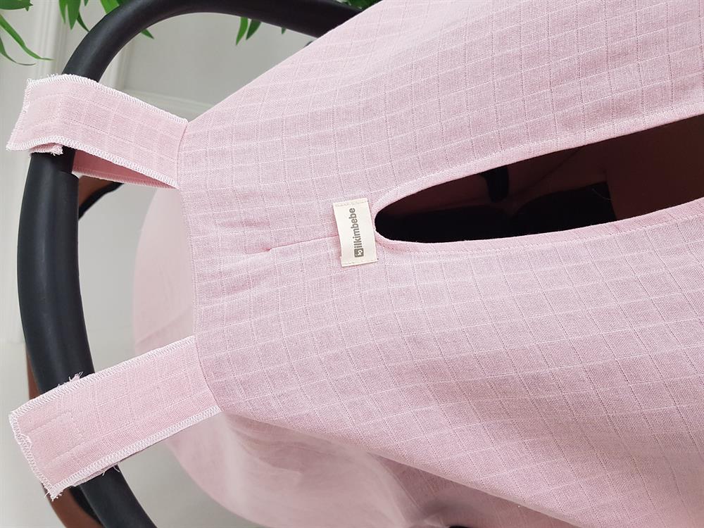 Ponponlu Bebek Puset Örtüsü