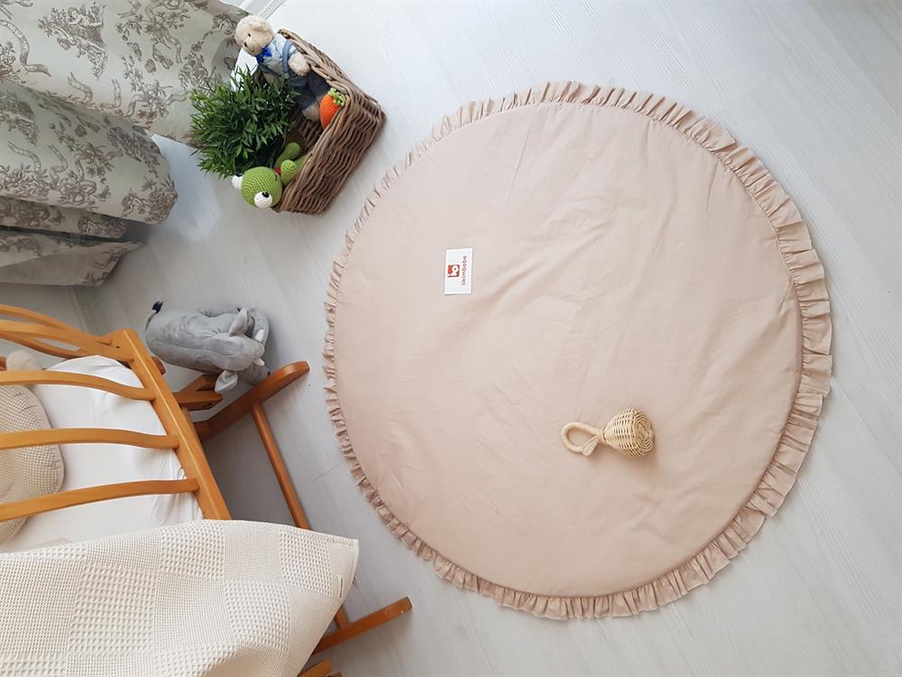 Ekose Bebek Çocuk Oyun Minderi 80cm