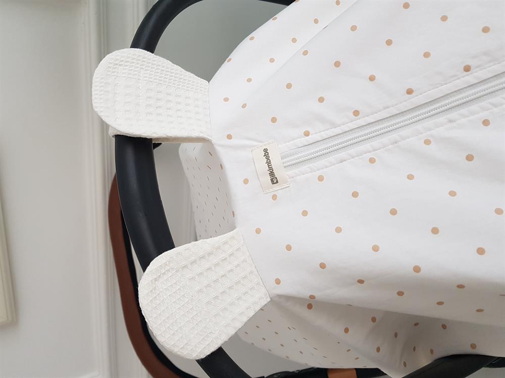 Puanlı Çift Katlı Minderli Puset Örtüsü