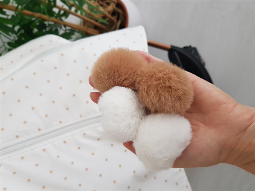 Puanlı Çift Katlı Minderli Puset Örtüsü