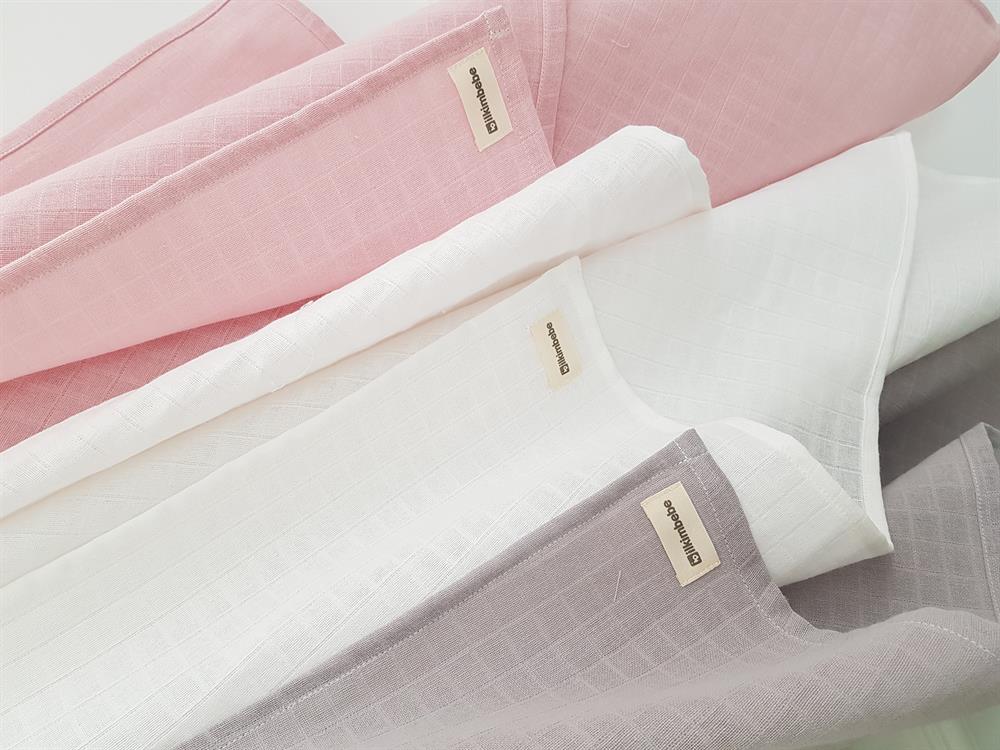 Renkli 3lü Müslin Bebek Battaniyesi 80x80