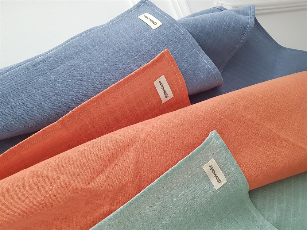 Renkli 3lü Müslin Bebek Battaniyesi 80x80