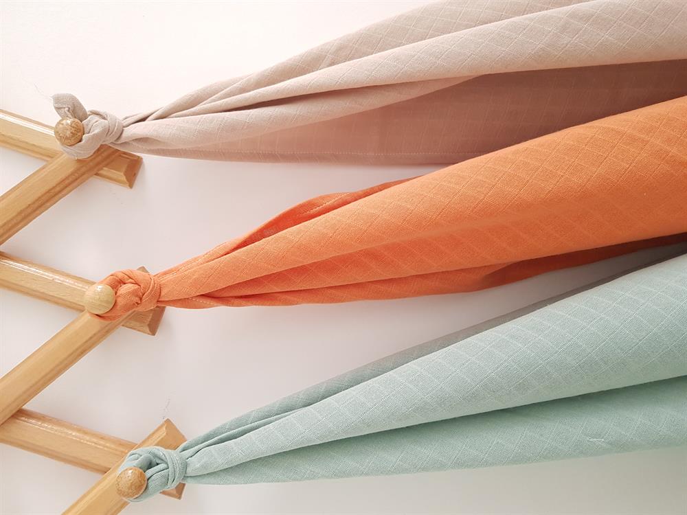 Renkli 3lü Müslin Bebek Battaniyesi 80x80