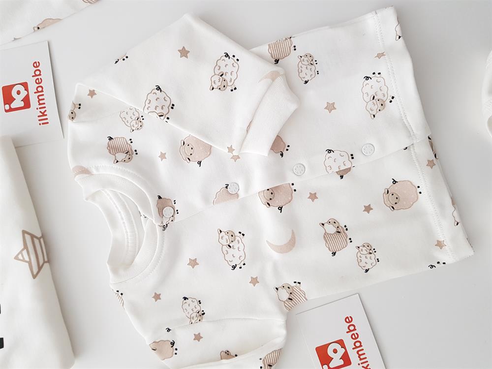 Tatlı Kuzular 10lu Yenidoğan Bebek Hastane Çıkışı Seti