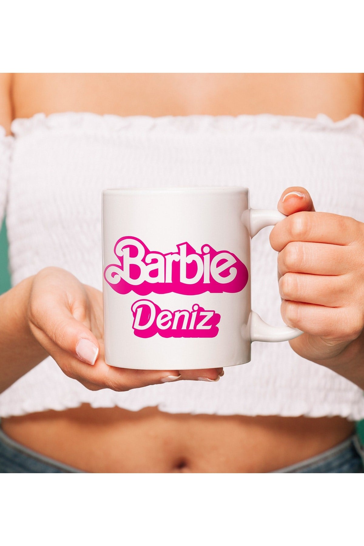 Barbie Temalı Kupa (İsim Yazdırılabilir)