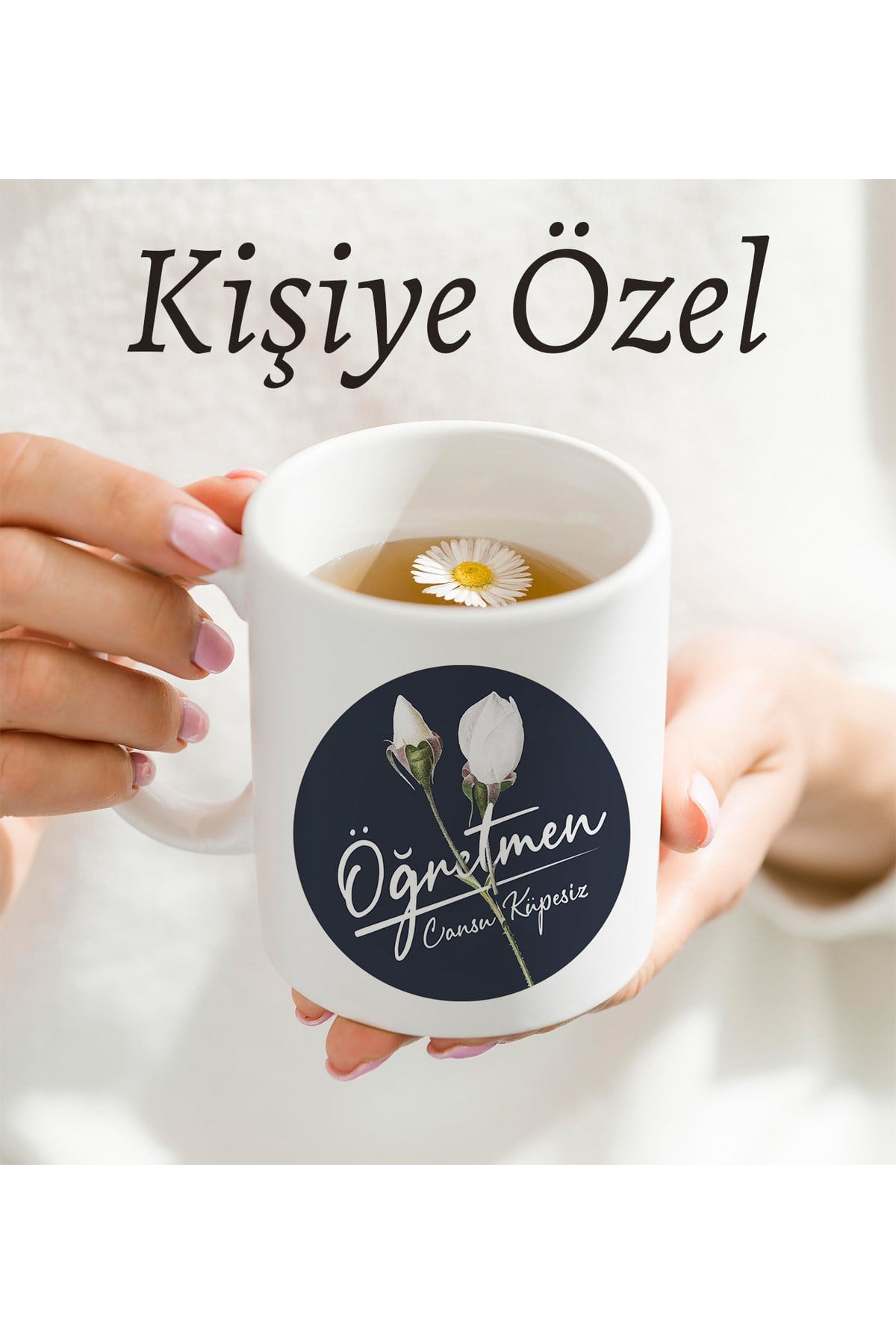 Öğretmenler Gününe Özel Kişiye Özel Tasarımlı Kupa