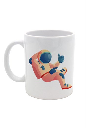 Özel Tasarım Astronot Kupa
