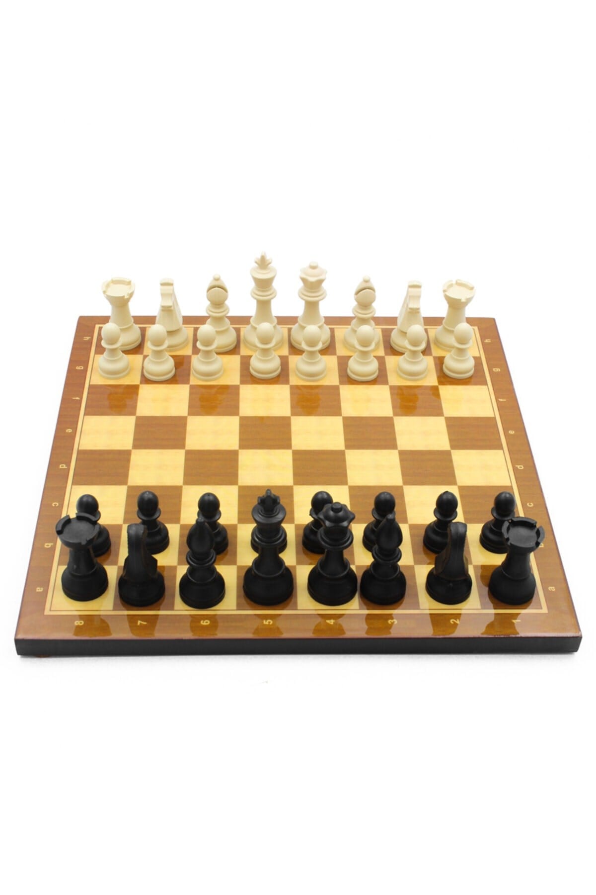 Ceviz Sehpalı Satranç Takımı