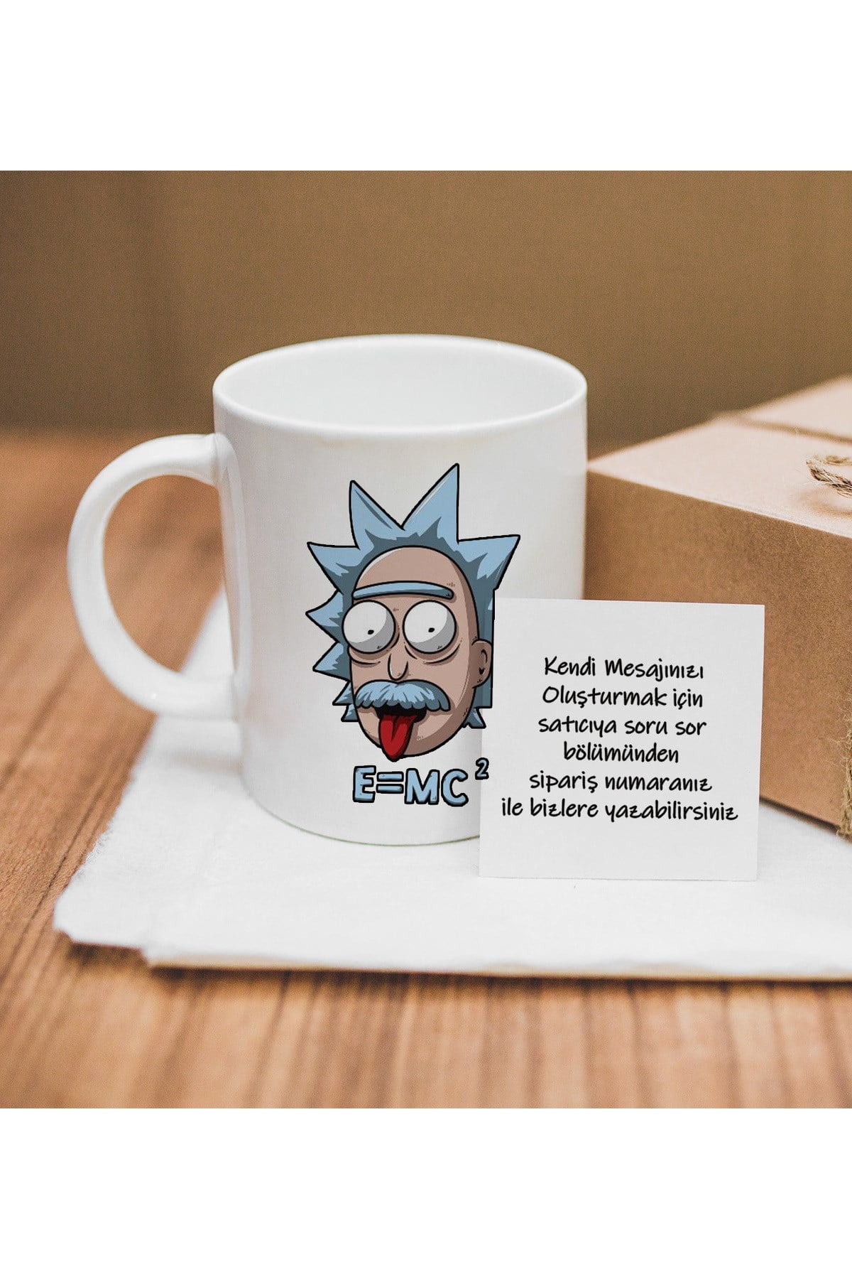 Rick And Morty Baskılı Kupa Hediyelik