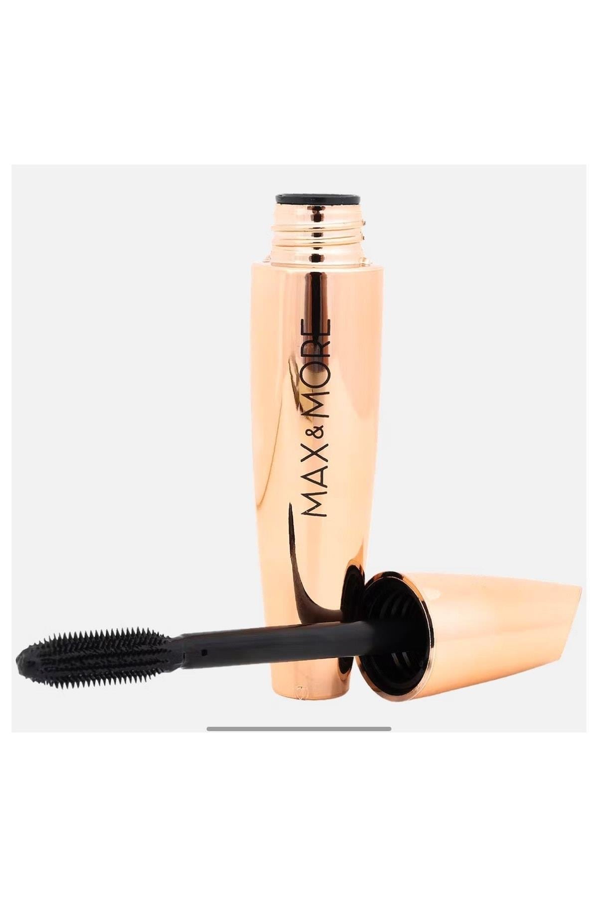 Ithal Alman Kalitesi Max More Ekstra Uzunluk Hacim Ve Yoğunluk Veren Siyah Maskara Rimel