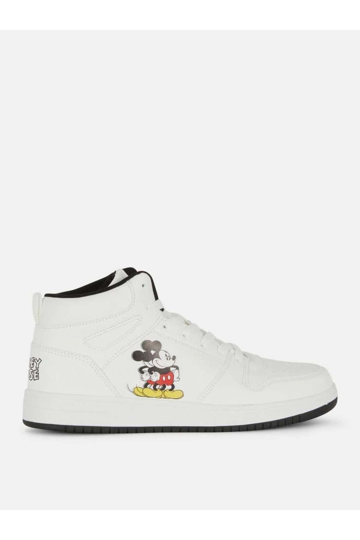 Orijinal Disney Mickey Ithal Lüks Bilekli Sneaker Spor Ayakkabı