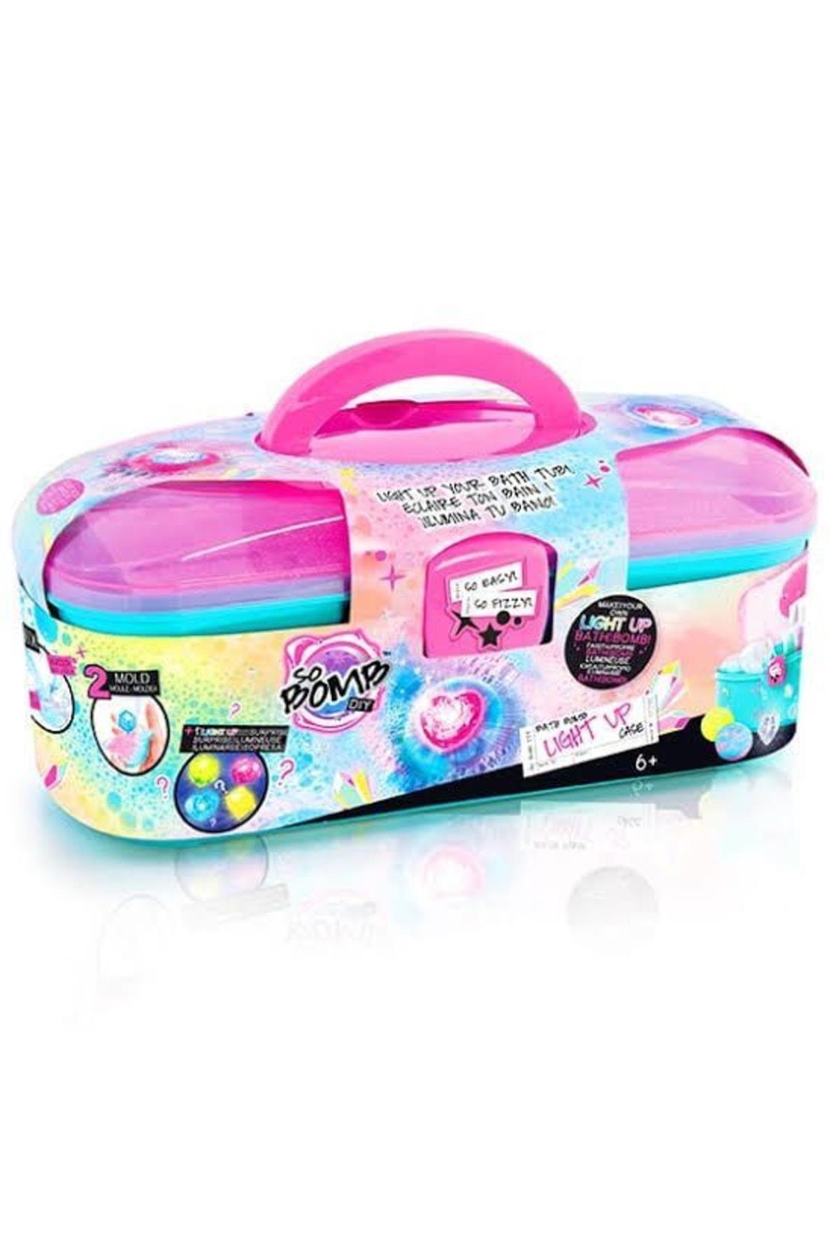 Çantalı Kutu Yeni Büyük Slime Set Parlak Işıklı So Bomb Dıy