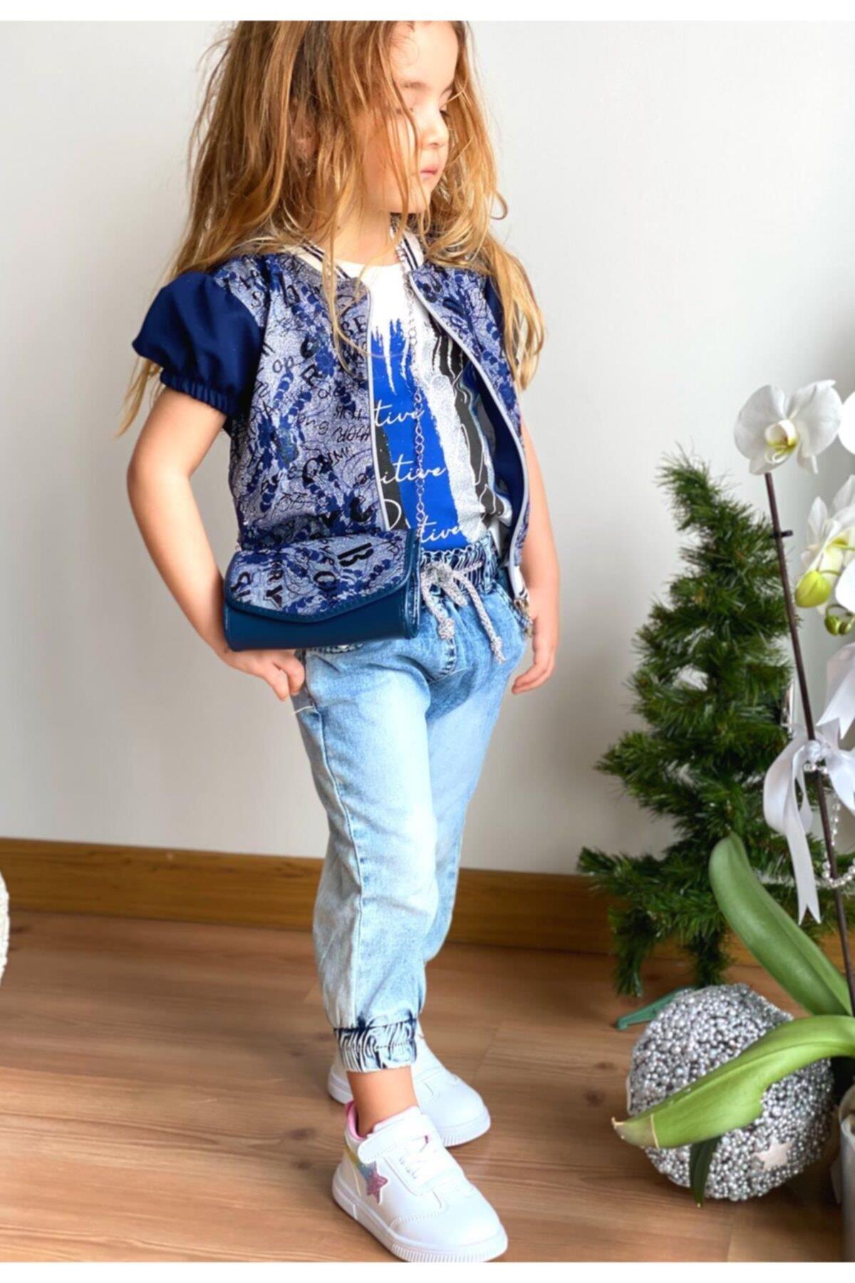 Ceket Kot Pantolon Sweat Çanta 4'lü set