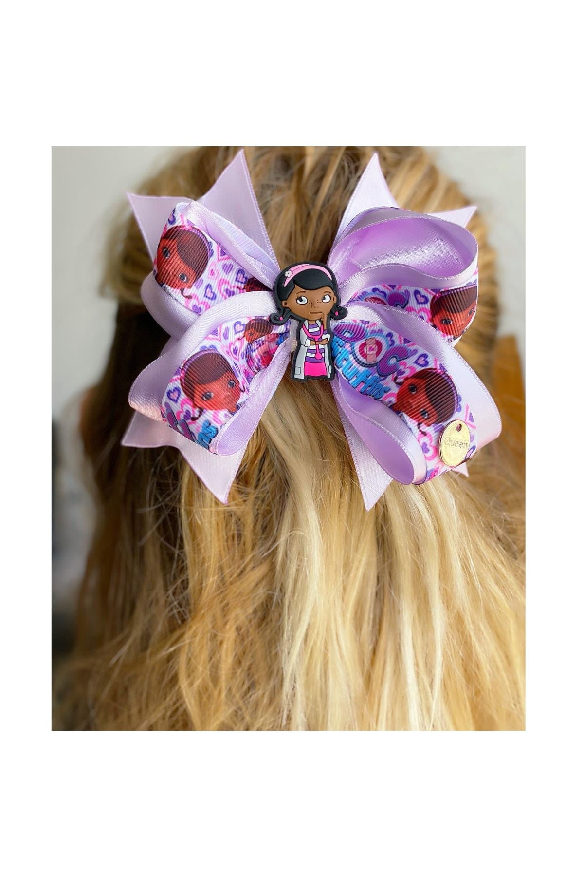 Dr Dotty Doktor Mc Stuffins Doktor Doti Lüks Klipsli Fiyonk Toka