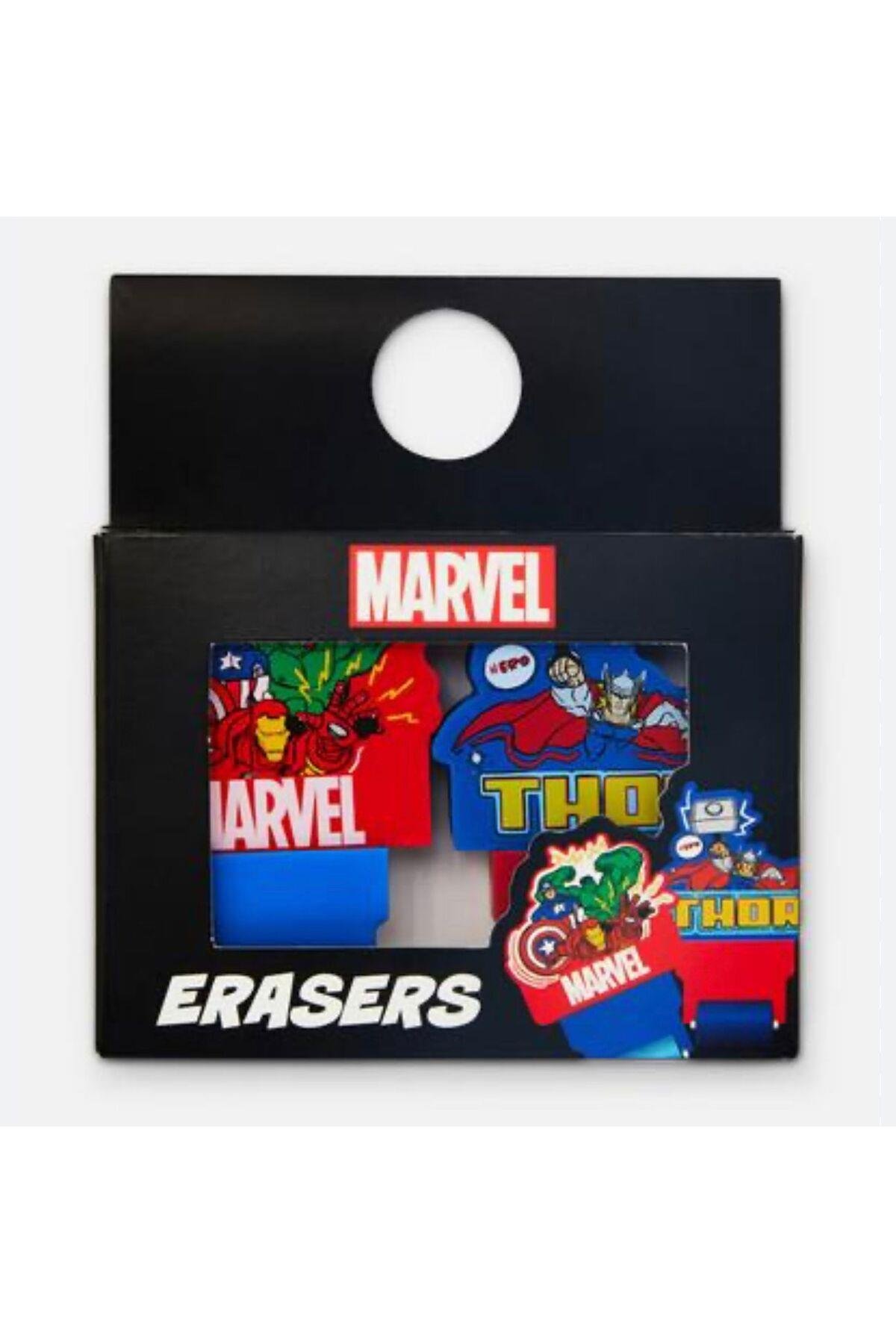 İthal 2 li büyük roll on sürgülü silgi seti erkek çocuk marvel thor