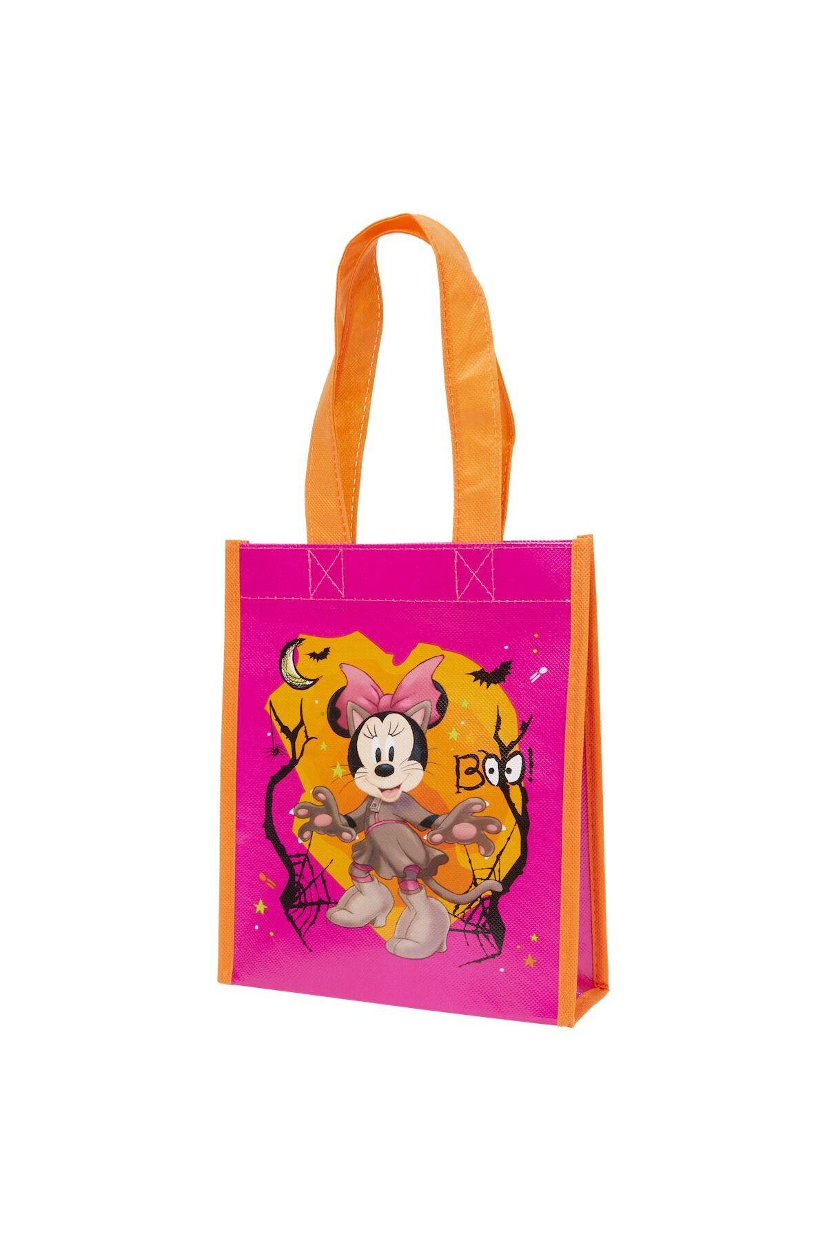 İthal Disney Minnie lüks Halloween cadılar bayramı kalın plastik hediye çantası poşet