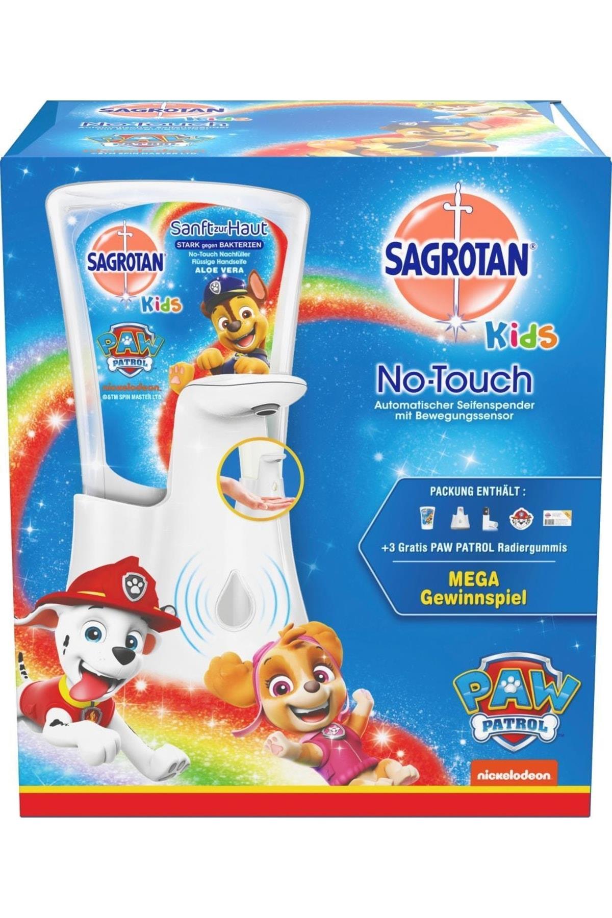 No Touch Çocuklar Için Sensörlü Elektronik Sıvı Sabunluk Ve Sabun Seti Doldurulabilir