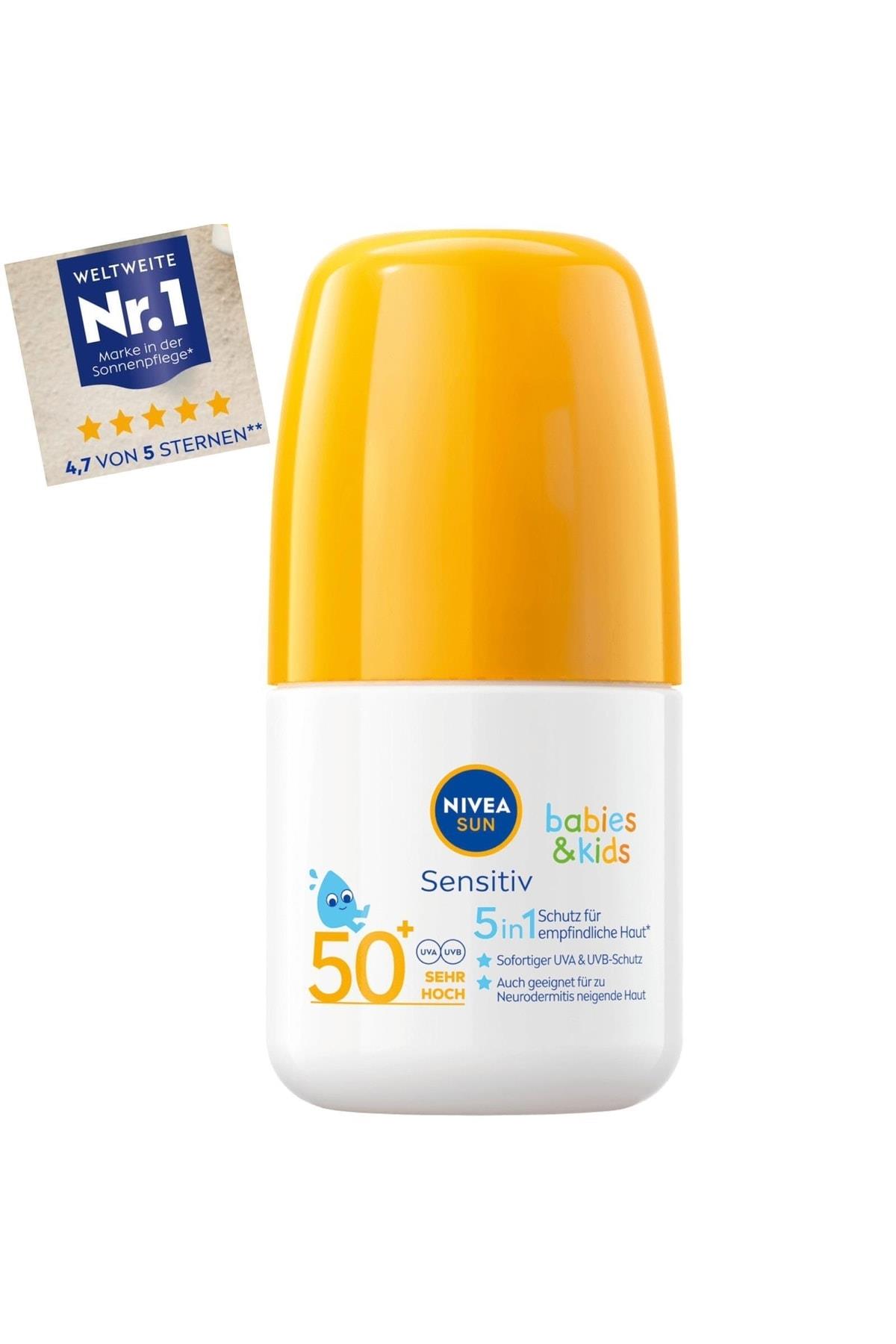 Sensitiv Çocuklar Bebekler İçin Yüksek Koruma Stick Roll On Güneş Kremi Su Geçirmez Spf50